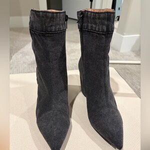 NWOT - Stylish Gray Denim Women's Boot by Jeffrey Campbell